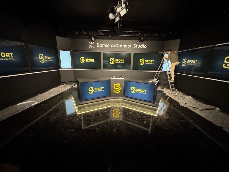 Sporteurope.TV Studio – Technische Einrichtung & Betreuung – Bild 3