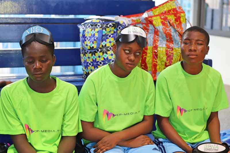 Sponsoring für blinde Kinder im Sport — Goalball Youth Cup Ghana – Bild 4