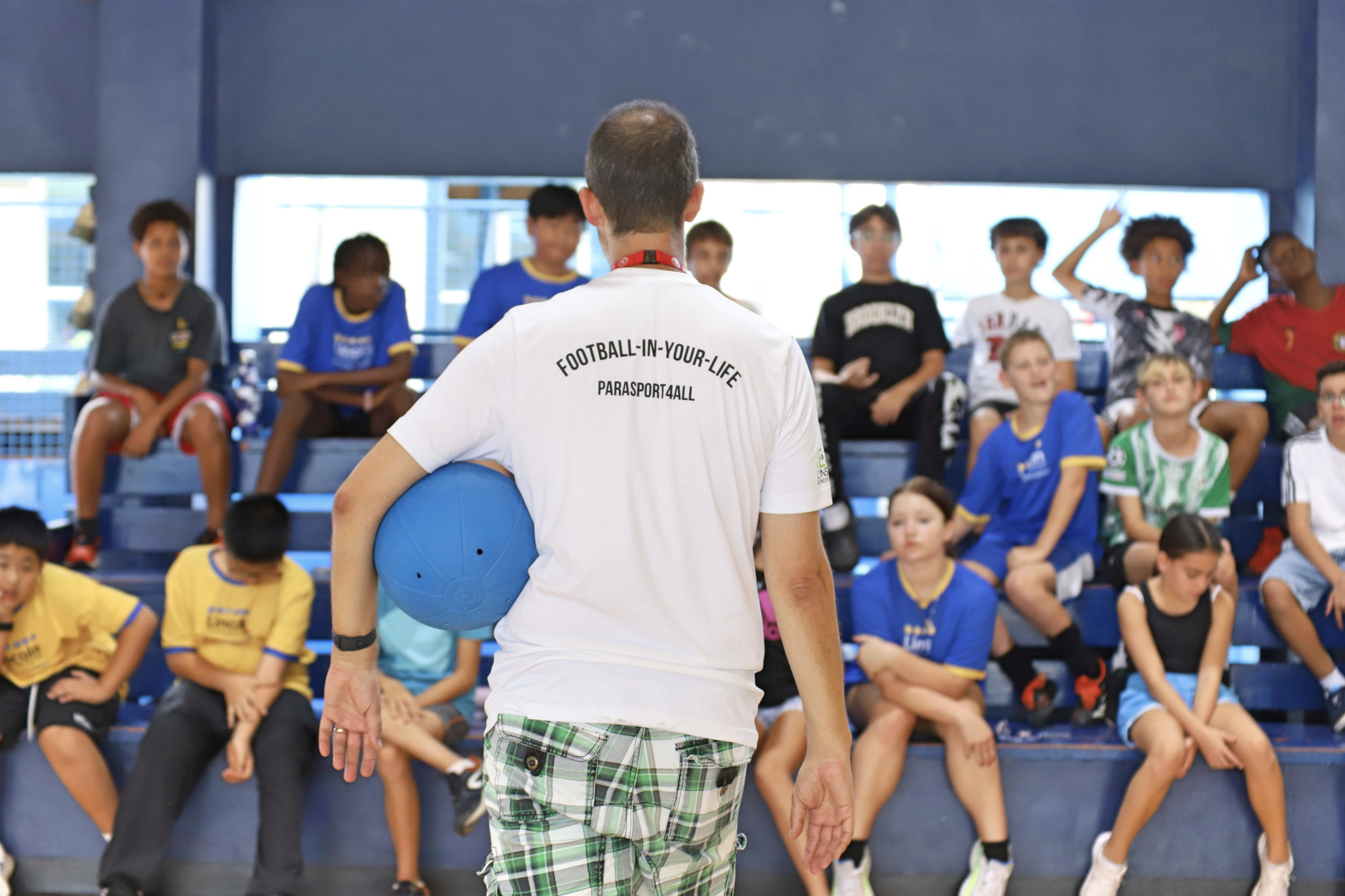 Sponsoring für blinde Kinder im Sport — Goalball Youth Cup Ghana